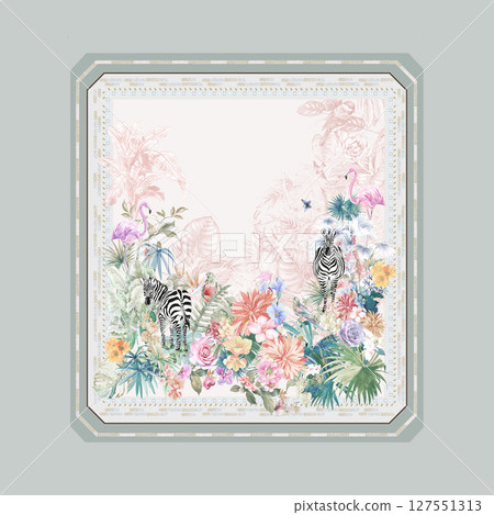 Lovely Art  Themed Pattern Series for Aesthetics 127551313