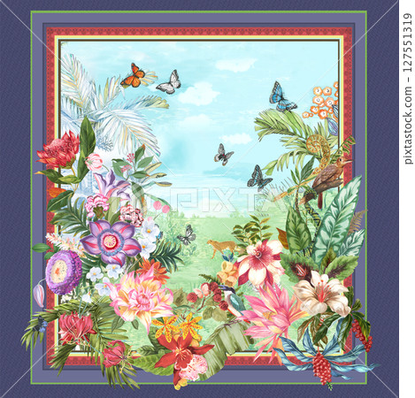 Lovely Art  Themed Pattern Series for Aesthetics 127551319