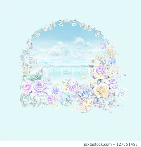 Assorted Decorative Patterns for Artistic Creations 127551455