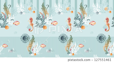 Assorted Decorative Patterns for Artistic Creations 127551461