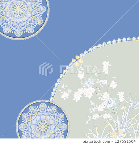 Assorted Decorative Patterns for Artistic Creations 127551504