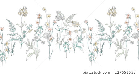 Assorted Decorative Patterns for Artistic Creations 127551533