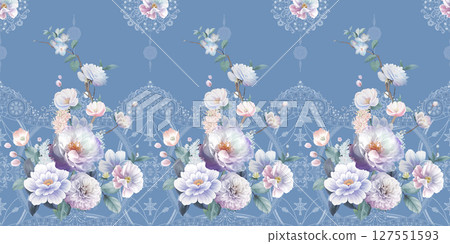 Floral And Geometric Motifs For Design Projects Floral And Geometric Motifs For Design Projects 127551593