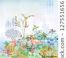 Floral And Geometric Motifs For Design Projects 127551656