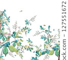 Floral And Geometric Motifs For Design Projects 127551672
