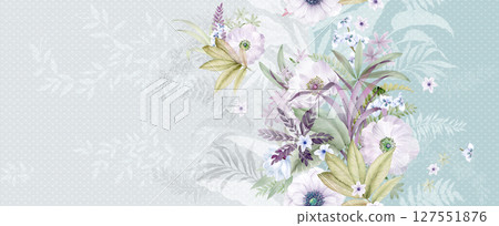 Whimsical Pattern Series For Aesthetic Spaces 127551876