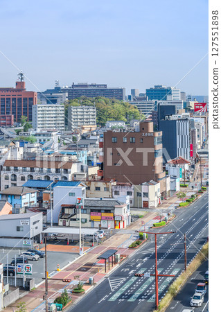 Cityscape with a view of the Mie Prefectural Office 127551898