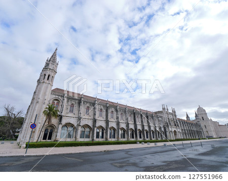 Portugal, Lisbon, next to the Jeronimos Monastery, May morning, after the rain Portugal, Lisbon, next to the Jeronimos Monastery, May morning, after the rain 127551966