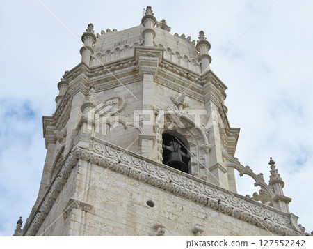 Portugal, Lisbon, Santa Maria de Belem Church, May morning, after the rain 127552242