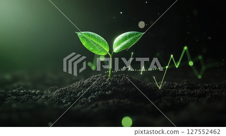Time lapse of a Cacao Tree Growing Alongside an Upward Trajectory 127552462