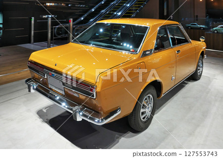 展場內展出的 Datsun Bluebird 1600SSS Coupe 展場內展出的 Datsun Bluebird 1600SSS Coupe 127553743