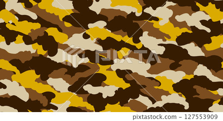 Camouflage pattern-seamless background material 127553909