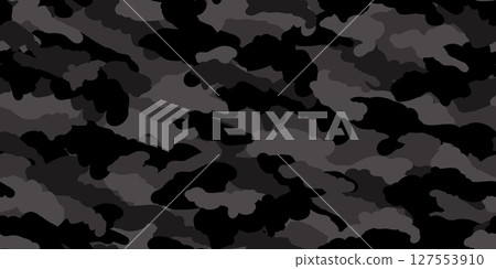 迷彩圖案-無縫背景素材 127553910