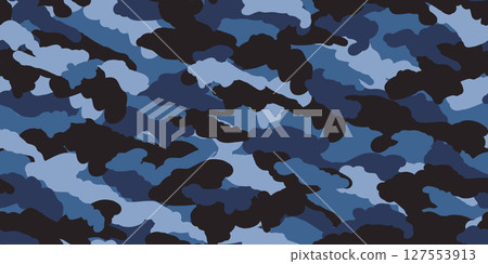 Camouflage pattern-seamless background material 127553913