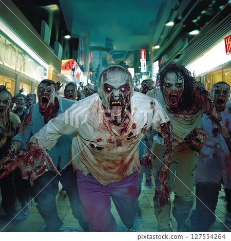Attacking Zombies 127554264