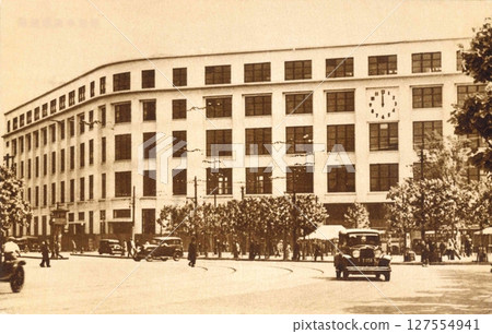 老照片：1932年，東京中央郵局，東京車站前 127554941