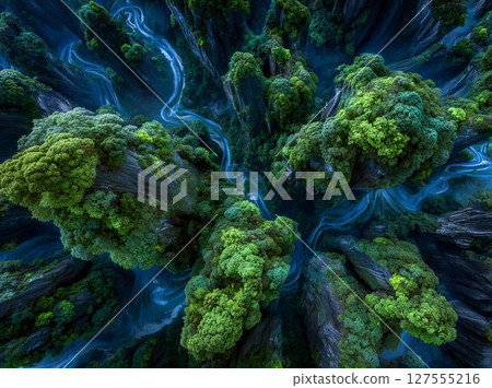 In Chongqing, China, you will find the Wulong Karst World Natural Heritage 127555216