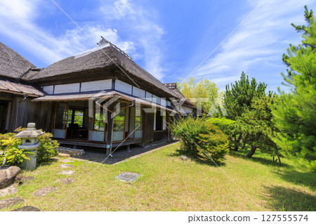 Summer of an old private house Summer of an old private house 127555574