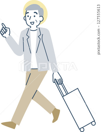 老人去旅行 老人去旅行 127555613