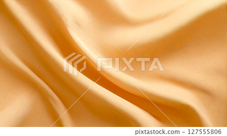 Warm peach solid color background with soft light transition, soft and cozy color palette, ultra-clean, perfect for use as wallpaper 127555806