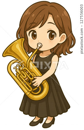 吹奏上低音號的女孩 吹奏上低音號的女孩 127556003