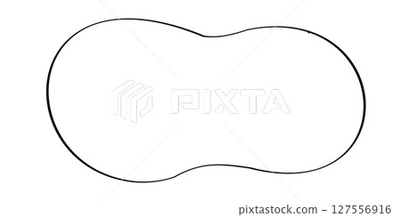 手繪裝飾_文字背景|線描 手繪裝飾_文字背景|線描 127556916