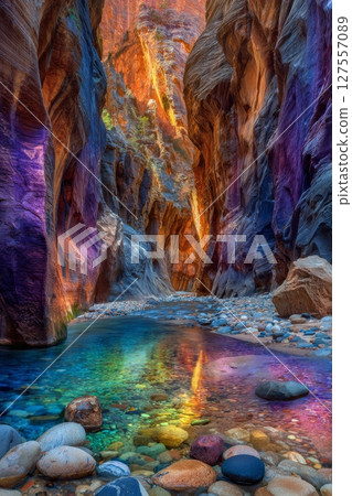In the United States, The Narrows can be found in Utah's Zion National Park 127557089