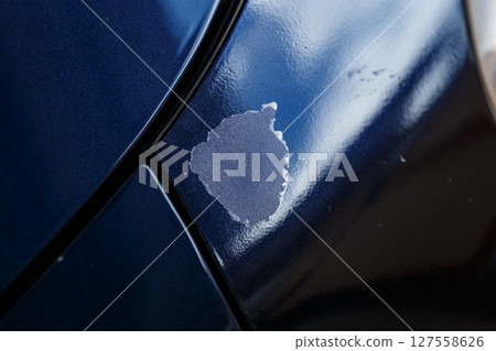 Peeling car paint Peeling car paint 127558626