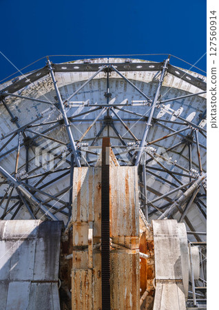 Nobeyama Radio Observatory - Back side of the antenna Nobeyama Radio Observatory - Back side of the antenna 127560914