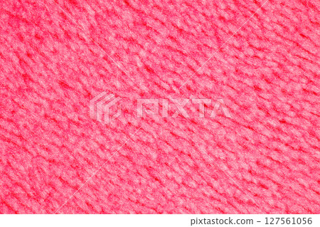 Pink fleecy fibrous surface, background wallpaper, uniform texture pattern Pink fleecy fibrous surface, background wallpaper, uniform texture pattern 127561056