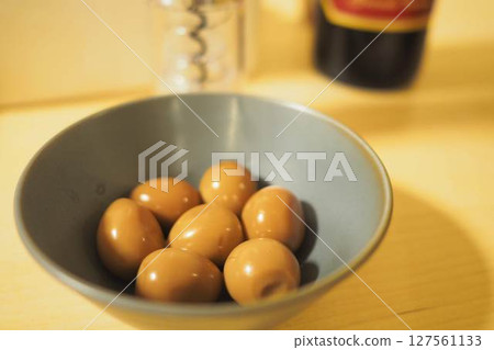 Quail egg snack Quail egg snack 127561133