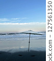 Beach with umbrellas 127561350