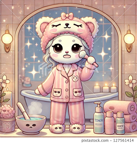 Nyancosme - 貓咪化妝插畫 Nyancosme - 貓咪化妝插畫 127561414