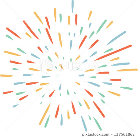 Fireworks background transparent 127561862