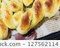 我在家做了地瓜麵包 127562114