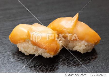 美味的赤貝壽司 美味的赤貝壽司 127562693