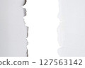 Torn paper background Title White background Transparent 127563142