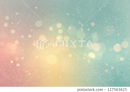 Abstract background design with soft pastel gradients and circular bokeh 127563625