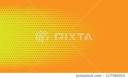 orange and yellow abstract halftone background orange and yellow abstract halftone background 127566924