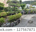 Well-maintained garden, stones and trees, Japanese garden 127567871