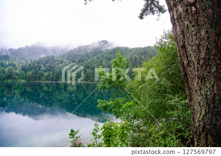 Lake of the woods in Hope, BC, Canada 127569797