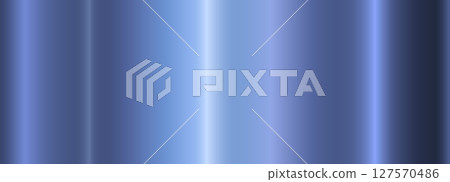 Blue metallic gradient with highlights. A pattern with a shiny metallic gradient. 127570486