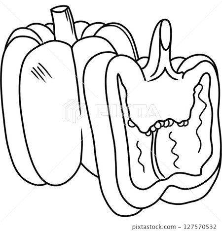 Sweet pepper 127570532