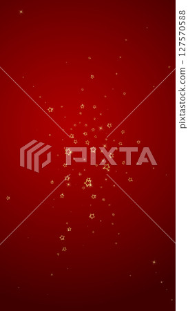 Starry night fairy tale background. 127570588