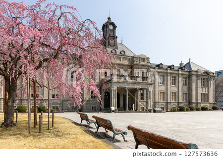 紅垂枝百合與文翔館 127573636