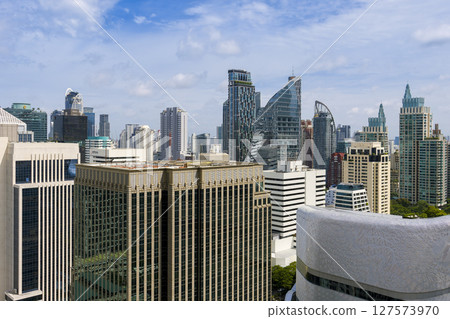 High-rise buildings in the center of Bangkok, Thailand High-rise buildings in the center of Bangkok, Thailand 127573970