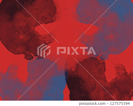 Red watercolor abstract circular shapes textured background for artistic design paper high-quality texture background bold Red watercolor abstract circular shapes textured background for artistic design paper high-quality texture background bold 127575394