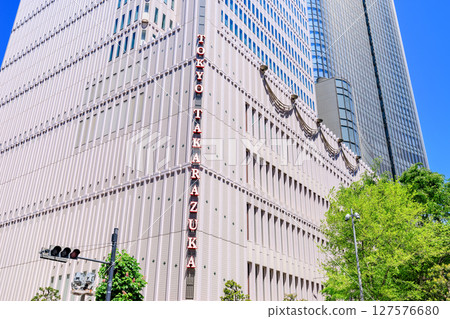 Tokyo, Chiyoda Ward, Yurakucho cityscape, Tokyo Takarazuka Building 127576680