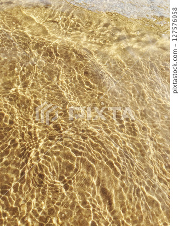 sand and water top view sand and water top view 127576958