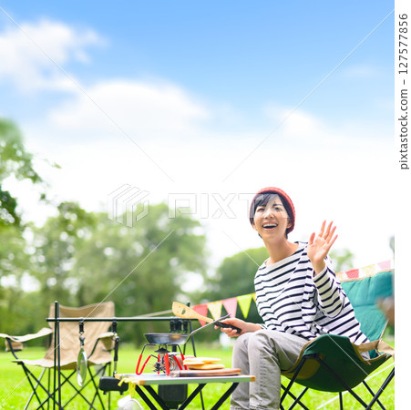 I love camping I love camping 127577856